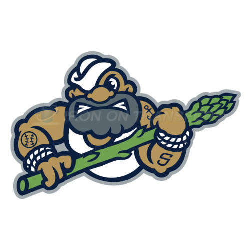 Stockton Ports Iron-on Stickers (Heat Transfers)NO.7687